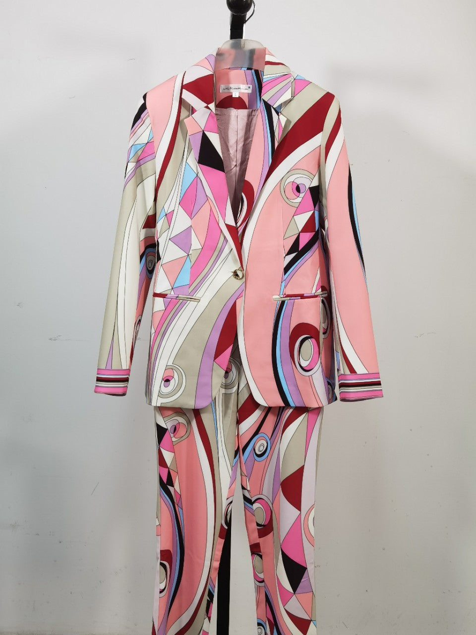 "Women's New Print Suit for Autumn and Winter"